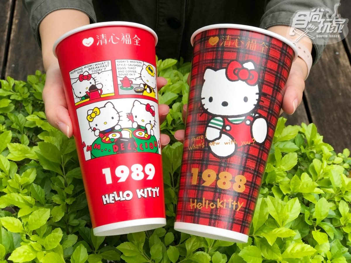 Hello Kitty經典圖紙杯